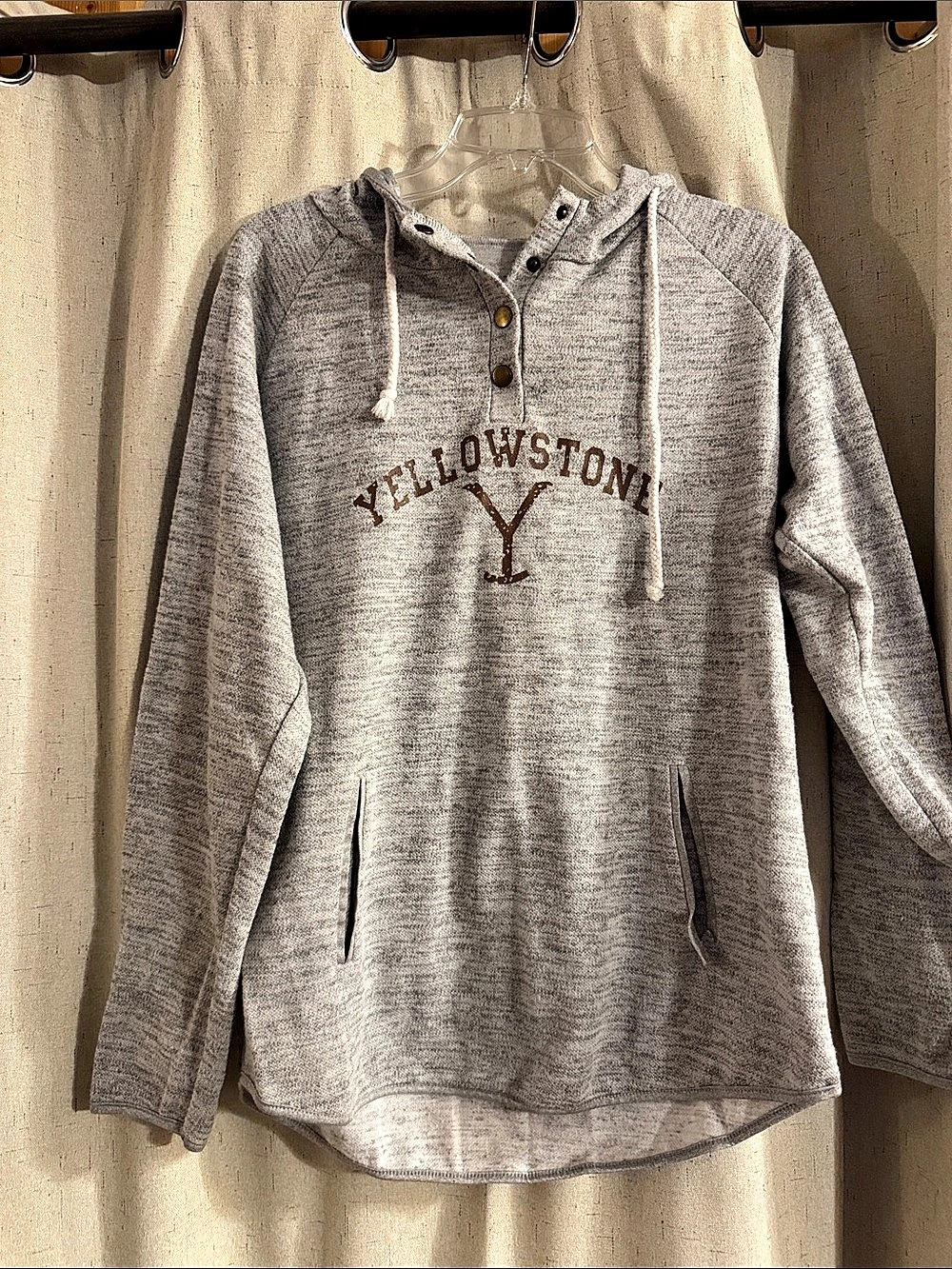 Yellowstone Gray Pullover Hoodie